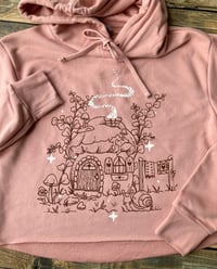 Image 2 of Toadstool Cottage Cropped Hoodie