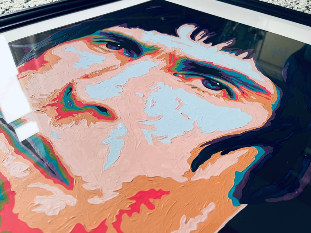 Liam Gallagher Ukulele Project Print