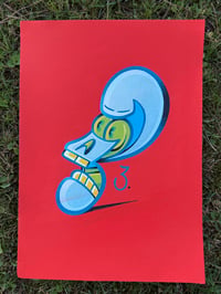 Image 1 of 3. Original Art On Canvas