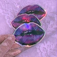 Image 1 of Candy Kiss Holographic Sticker