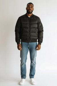 Image 2 of Bomber Doudoune Noir 