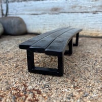 Image 4 of Three Panel ,Slight Curve Bench 