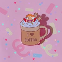 Image 1 of I 💕 Coffee Pin