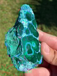 Image 7 of Malachite And Chrysocolla Polished Face #1938