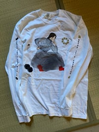 Image 3 of Garment-dyed heavyweight long-sleeve shirt
