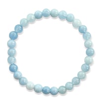 Angelite crystal bracelet 