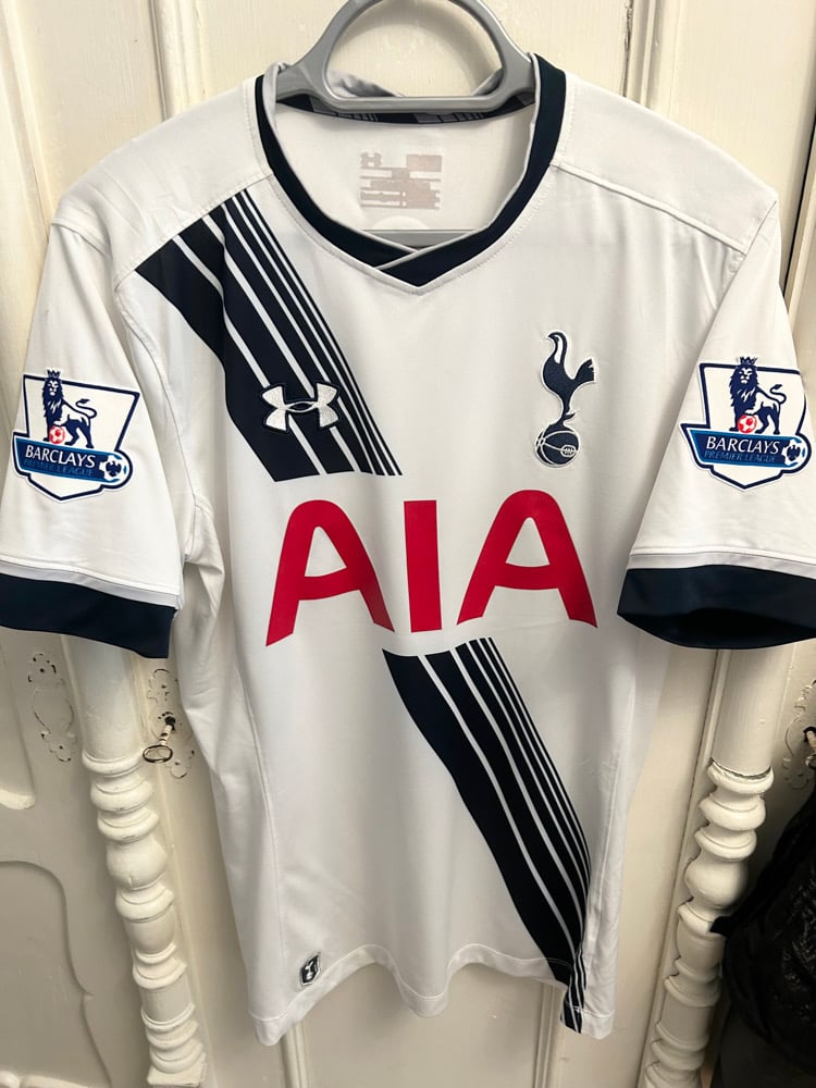 Image of PRE ORDER: Tottenham Hotspur “SON 7” 2015/16 Home Shirt + PL patches (M)