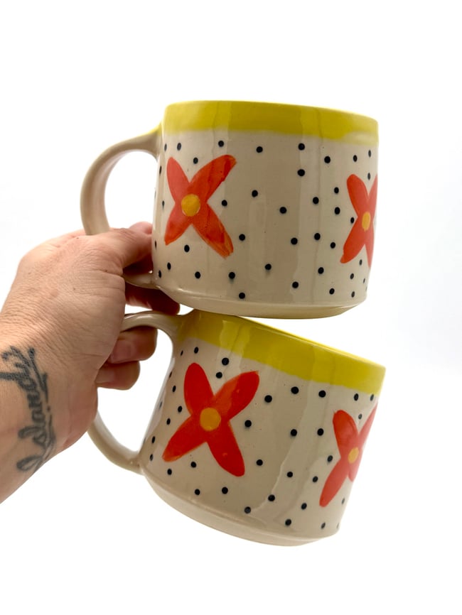 Flower Power Mugs 🌼 