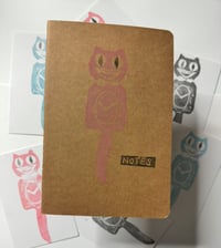 Image 1 of Cat Clock Printed Notebooks