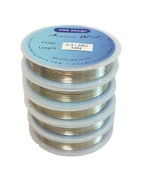 Image 1 of 基礎手工 保色銅線 銀色