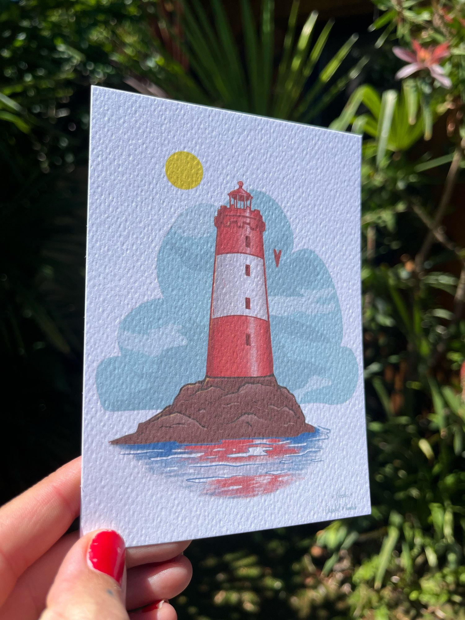 Image of Phare des grands cardinaux Hoedic - Carte postale