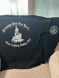 Image 4 of WL Run with the Pack  Black tee design on back Size Small thru 5X 