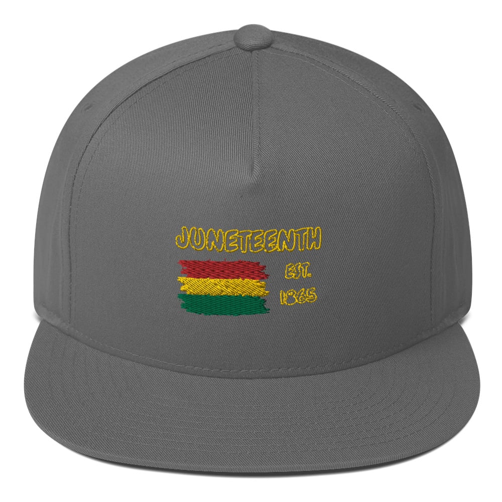 ZEN EXP - “Juneteenth EST. 1865” Flat Bill Cap