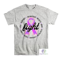 Image 4 of Breast Cancer Awareness Unisex T-shirts