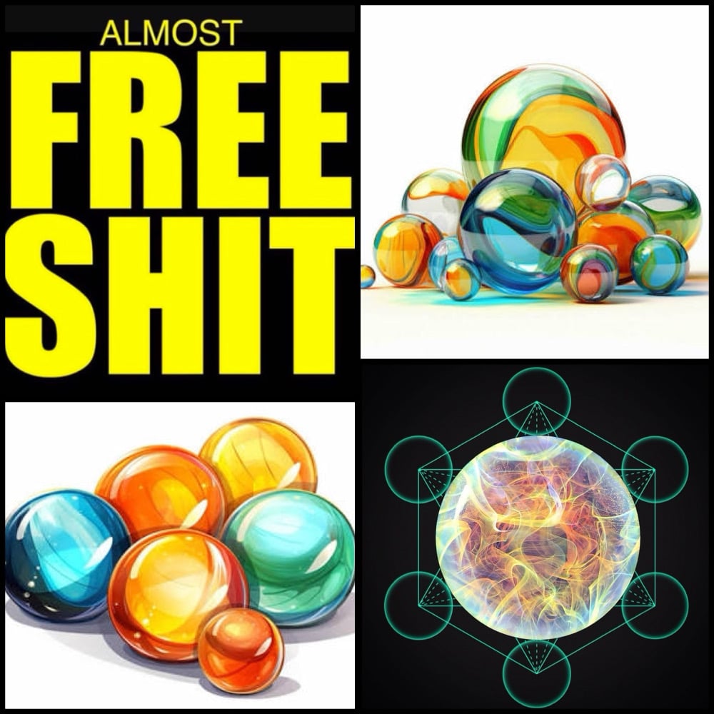 Image of Almost Free Shit - Lucky Marble 