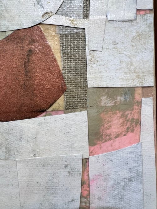 Image of Urban Collage # 366 with Pink- Anna Carll