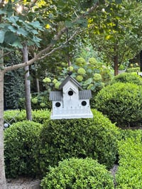 Image 2 of Hanging Birdhouse white