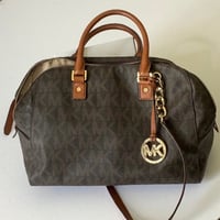 Image 2 of Michael Kors Medium Monogram Satchel