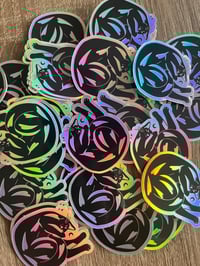 Stickers holographic chat