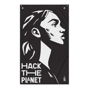 Image of 🏴‍☠️ Drapeau HACK THE PLANET