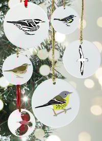 Image 1 of UK Birding - Christmas Bauble/Keepsake