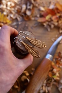 Image 6 of Feather  Earrings 
