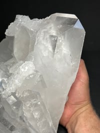 Image 13 of Large Clear Quartz Points Cluster Statement Piece #2260