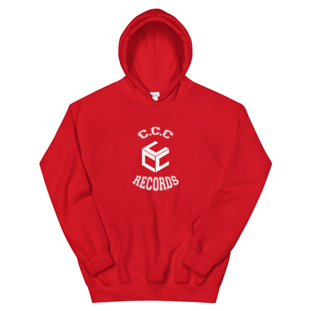 Hoodie CCC Records Full Red