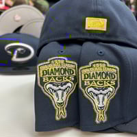Image 3 of New Era 59Fifty “Double Hitter” NightShift Navy Diamondbacks @hatgoat83