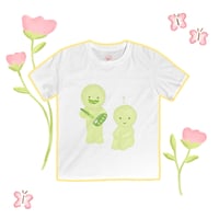 Image 1 of green guys baby tee