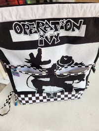 Image 3 of Operation ivy drawstring backpack