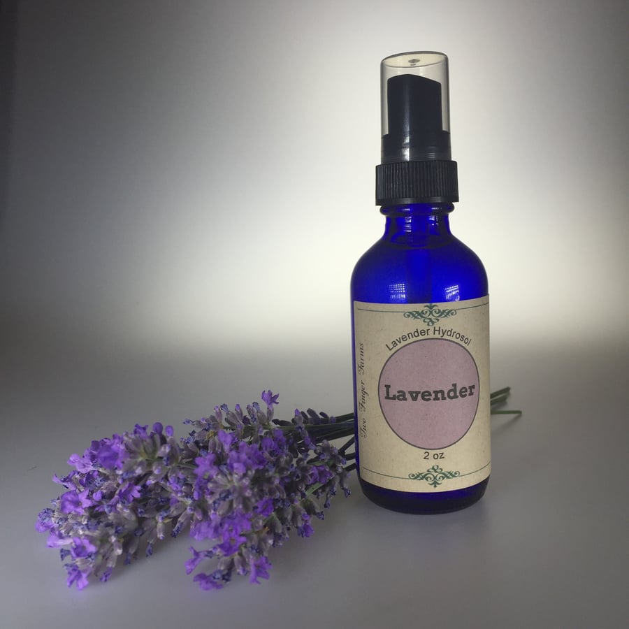 Image of 2 oz Lavender Hydrosol spray