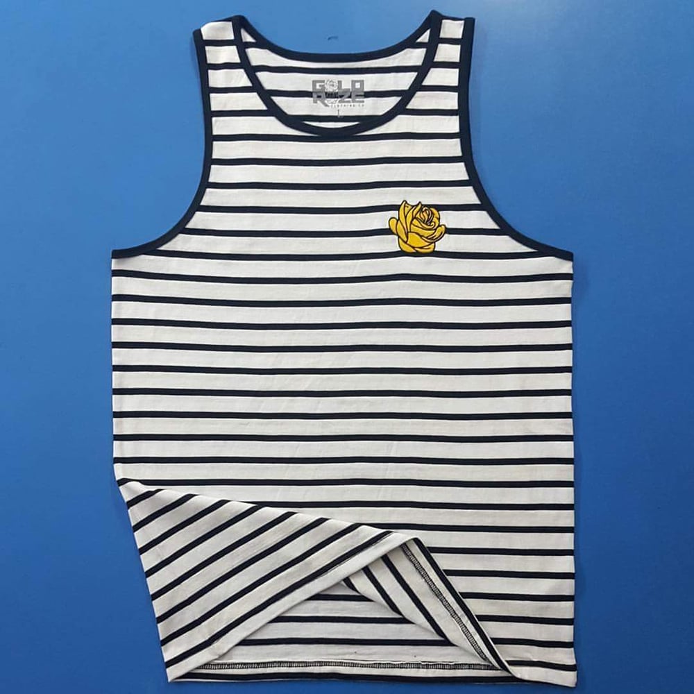 Image of Gold Roze Stripes Tank