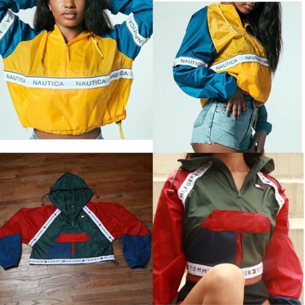 Crop 2025 top windbreaker