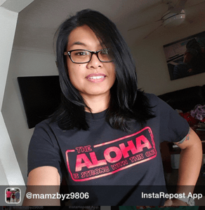 Image of The Aloha is Strong tee