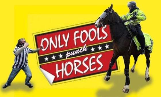 Image of Only fools punch horses sticker