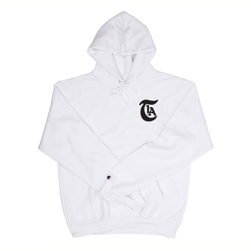 Image of "TALK/TAKE" Champion® Hoodie