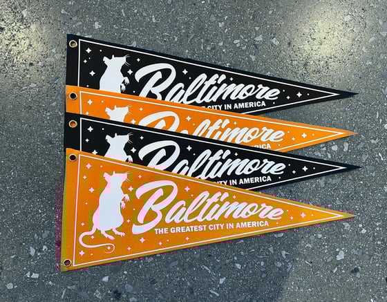 Image of Baltimore Pennant