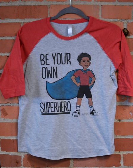 Image of Be Your Own Superhero Toddler T-SHIRT
