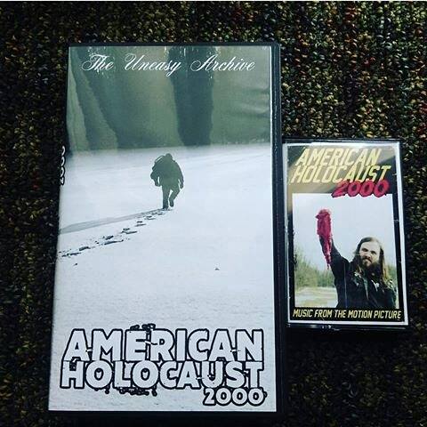 Image of "American Holocaust 2000" - VHS & Soundtrack Cassette 