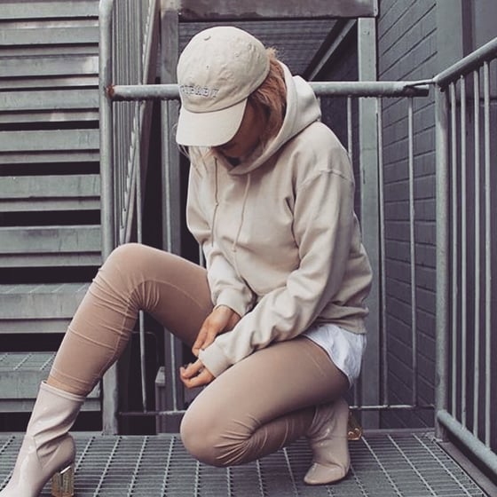 Image of ST TROPEZ NUDE HOODIE