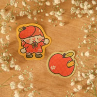 Image 3 of Apple Stickers!