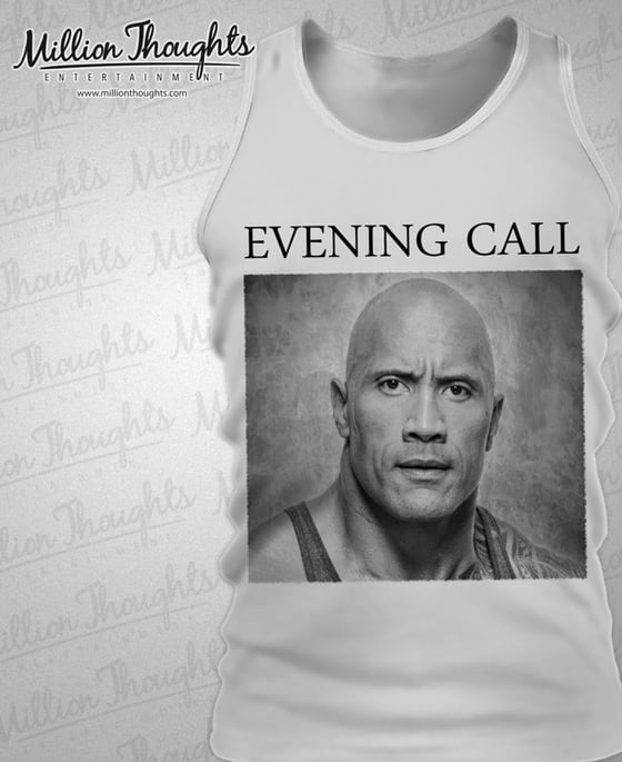 Image of "Dwayne" tank top (white only)