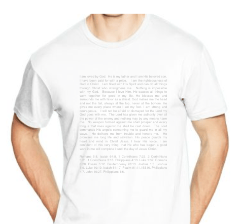 Image of POWER SHIRT - BLESSING, EQUIPPING & PROTECTING