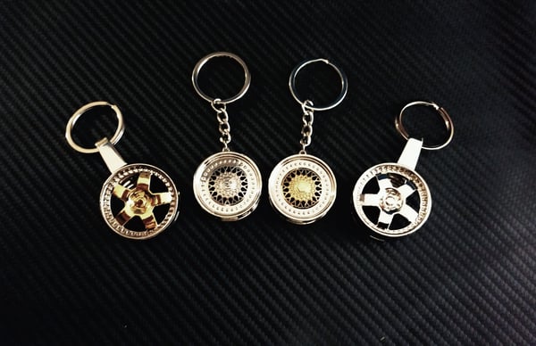 Image of WHEEL KEYCHAINS