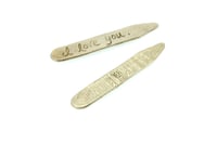 Image 1 of I love you collar stays