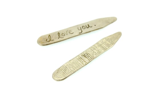 Image of I love you collar stays