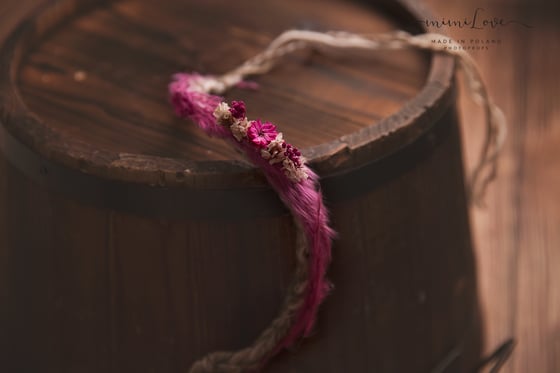 Image of Natural pink wreath