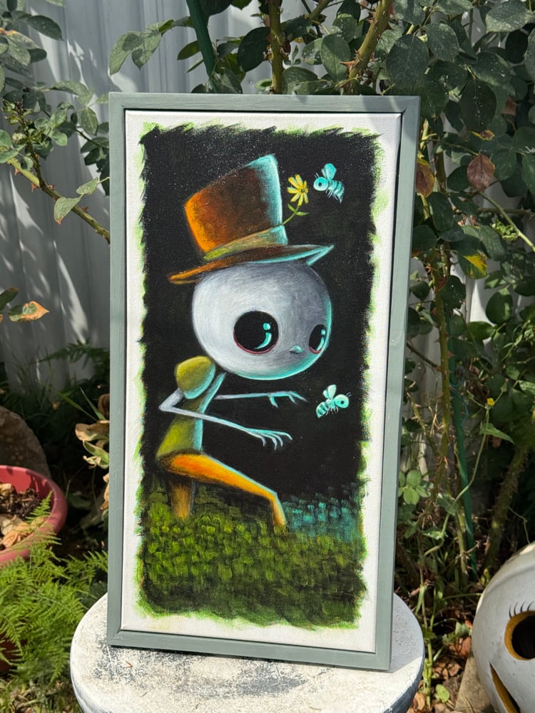 Image of “In Search of Glowing Bees” original