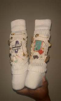 Image 2 of Medical Custom Charm Socks 